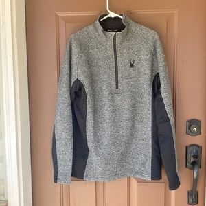 Mens Syder Half Zip Pullover.  SZ.  XL.  Like NEW!